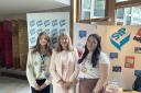 SYP Vice Chair Ellie Craig (left), Presiding Officer MSP Alison Johnstone and SYP Chair Mollie McGoran at the launch of the SYP national campaigns in Edinburgh