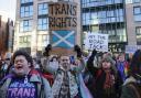 A Scottish trans protest