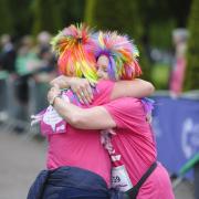 Race for Life hug!