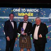 ScottishPower presenting the One To Watch Award at the 2022 Herald Scottish Politician of the Year Awards