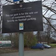 A rather mystified Bill Thompson asks: “Who would want to park a football in a car park?”