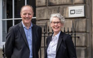 Andrew Chalmers is handing over to Laura Irvine after more than 30 years as managing partner