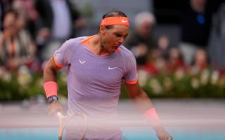 Rafael Nadal claimed victory in front of a home crowd (AP Photo/Manu Fernandez)