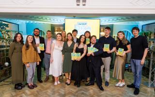 The winners at the Student Press Awards