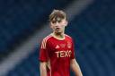 Aberdeen's Fletcher Boyd in action during the Scottish Youth Cup final