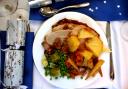 Christmas dinner:  simply a super-sized Sunday roast
