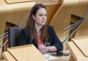 Deputy First Minister Kate Forbes pictured in the Scottish Parliament earlier this week
