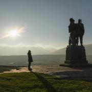 The Commando Memorial near Spean Bridge in Lochaber which could be designated Scotland's new national park.