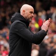 Manchester United manager Erik ten Hag is pleading for patience from the fans (Martin Rickett/PA)
