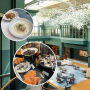 Does this luxury hotel offer the bottomless best brunch buffet in Scotland?