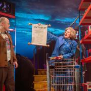 Gary Lamont as DB and Beth Marshall as Maggie in the National Theatre of Scotland's production of Maggie & Me