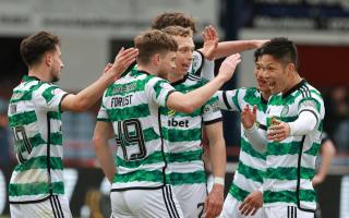 James Forrest scored a double against Dundee