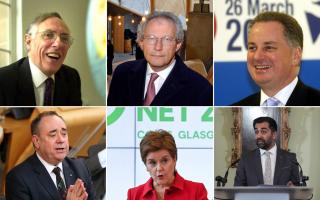The six First Ministers of Scotland prior to current incumbent, John Swinney