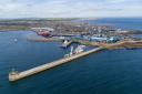 The North Base at Peterhead Port provides a wide range of services to the construction and diving support sectors of the oil industry and is also used for heavy lift operations