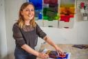 Amy McCulloch is a stained glass artist from Leith