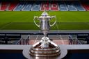 Scottish Cup trophy at Hampden