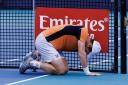 Andy Murray struggled with an ankle injury in Miami