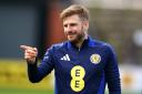 Stuart Armstrong in Scotland training