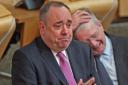 GESTURE POLITICS: Alex Salmond was branded 'Rupert Murdoch's lackey' by Johann Lamont at First Minister's Questions.