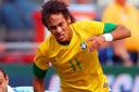 Neymar in action