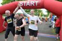 Men from all over Scotland took part in the 10k run with youngsters enjoying the 1k Rascal Run. All pictures: Nick Ponty