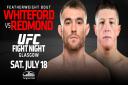 Odds stacked in Whiteford's favour for UFC Glasgow bout with Redmond