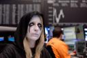 A trader in Karneval costume at the Frankfurt stock exchange on Shrove Tuesday, in a week that billions were wiped off banking shares worldwide. Photo: Action Press/REX/Shutterstock