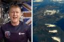 Tim Peake shares stunning view of Scotland from Space