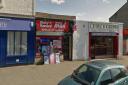 Newsagent worker held up at knife point in daylight robbery