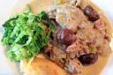 Shirley Spear's pheasant hotpot with chestnut and apple