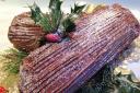 Shirley Spear's Christmas yule log