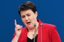 Ruth Davidson wasted no time in accusing the Scottish Government of scaremongering over Brexit