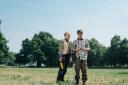 Toby Jones and Mackenzie Crook in Detectorists. Real-life detectorists were disappointed to discover a haul of "gold" they'd uncovered was actually a prop from the series. (C) Channel X - Photographer: Chris Harris.