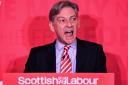 GLASGOW, SCOTLAND - NOVEMBER 18:  Richard Leonard, the newly elected leader of Scottish Labour holds a press conference on November 18, 2017 in Glasgow, United Kingdom. Party members voted for Leonard to succeed Kezia Dugdale as Party leader following her