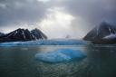 Part of the massive Nordenskiöld glacier which pours into the Billefjorden.  Photo: Marcela Cardenas, VisitSvalbard