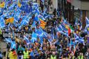 An All Under One Banner march in Glasgow in May this year. Picture: Colin Mearns