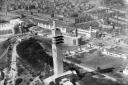 The Tower of Empire, Bellahouston Park, 1938. Picture: Historic Environment Scotland