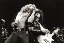 Led Zeppelin ( Earls Court London 1975 )Robert Plant and Jimmy Page