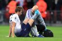 Kane sustained the injury in the closing  minutes against Manchester United