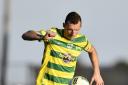ST. PETERSBURG, FL - JANUARY 08: Tampa Bay Rowdies defender Neill Collins (3) settles the ball during the first half of a Florida Cup soccer game between the Tampa Bay Rowdies and VFL Wolfsburg on January 08, 2017, at Al Lang Stadium in Tampa, FL. (Photo 