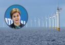 Nicola Sturgeon has welcomed the latest £700m wind power contacts