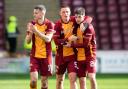 Dan Casey (centre) has been a standout for Motherwell since his arrival in January.