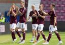 Hearts strolled to a 4-0 win over Partick Thistle in the Viaplay Cup on Sunday