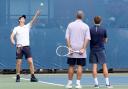 Andy Murray in training in New York