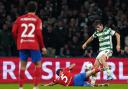 Celtic midfielder Paulo Bernardo enjoyed a fiesty midfield battle against Atletico Madrid.