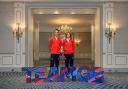 Beth Potter (right) was announced in GB's triathlon team for Paris 2024 alongside Alex Yee