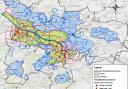 Glasgow City prospective heat network map
