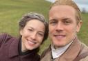 Caitriona Balfe and Sam Heughan play Claire and Jamie Fraser in Outlander