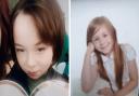 Hallie Chan (left), 12 and Sunny Hogg, 14, who went missing from a house