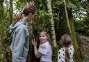 Children enjoy connecting with nature in Ochiltree
